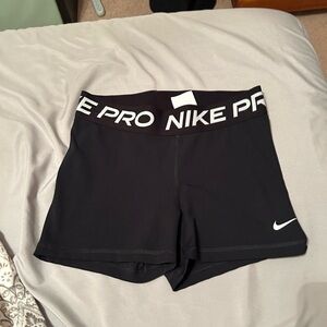 Nike pro three inch shorts